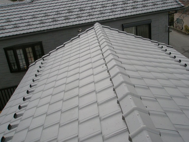 棟部分の施工完了